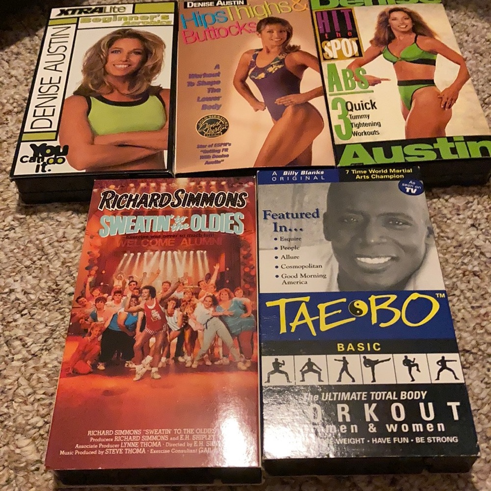 VCR workout tapes
